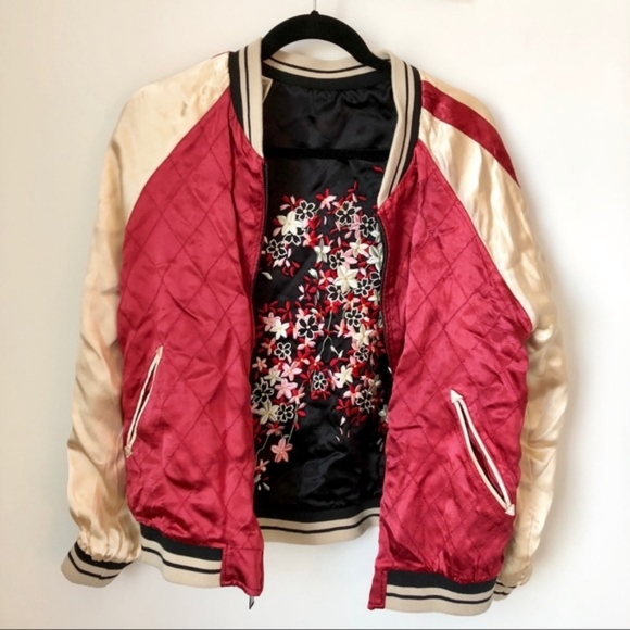 COPY - Zara Reversible Bomber Jacket - Picture 3 of 5